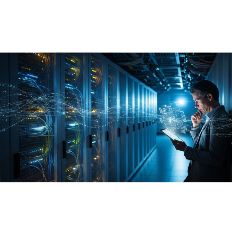 CTG contact center consulting reviews a fragmented AI stack with dashboards, workflows, and connected CX tools.
