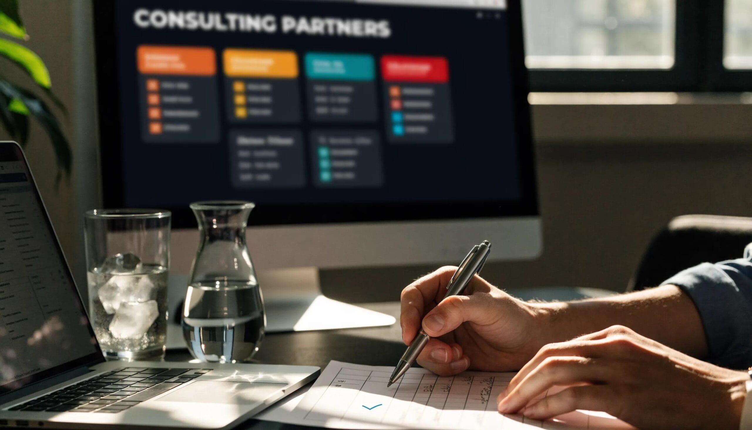 Checklist for evaluating best practices in consulting partner assessments