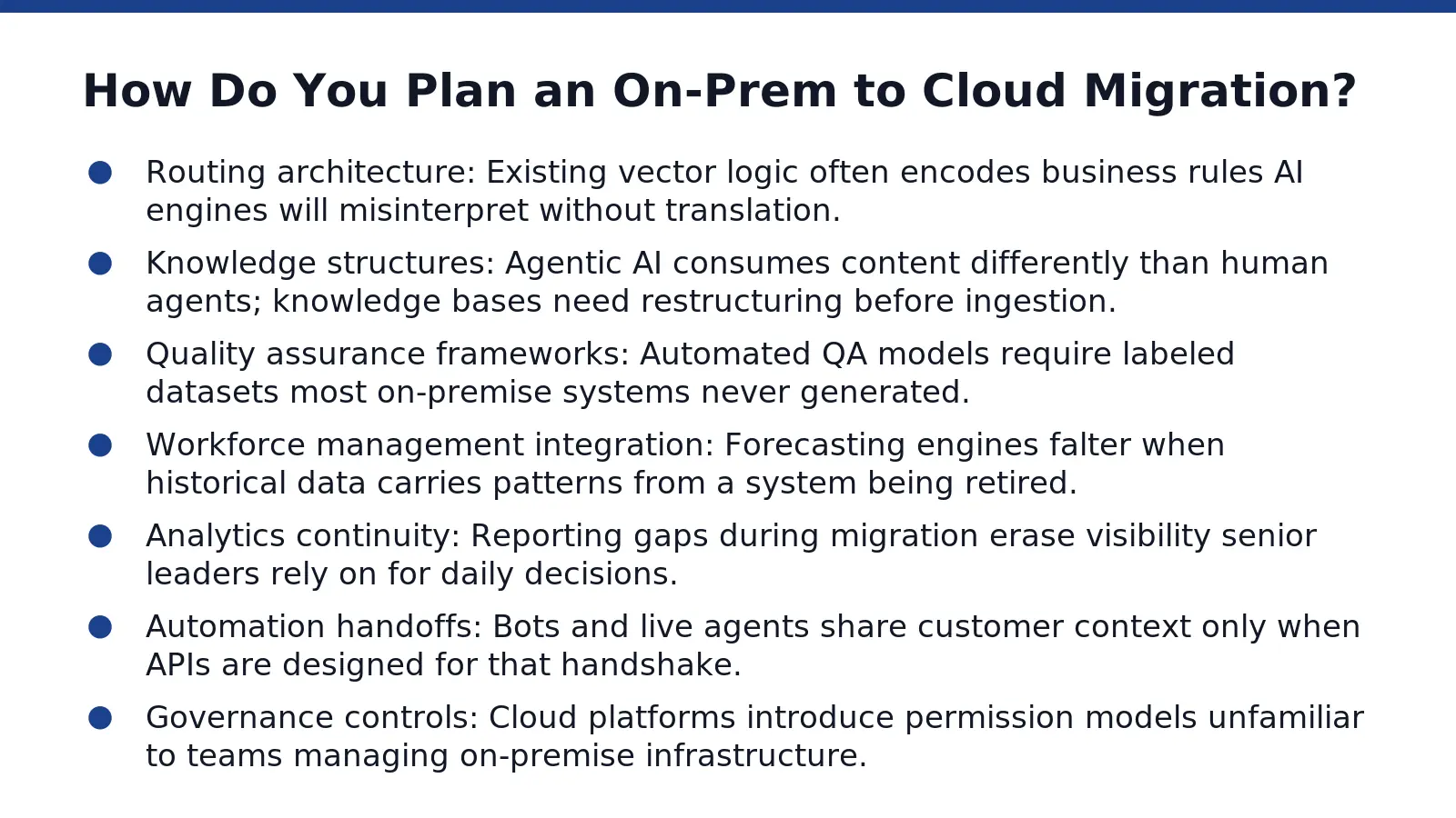How Do You Plan an On-Prem to Cloud Migration